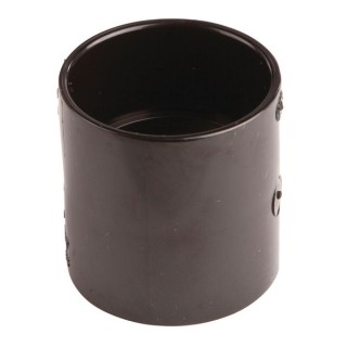 Wavin OsmaWeld double socket 40mm black