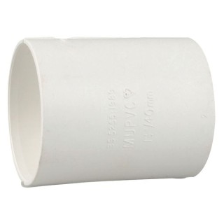 Wavin OsmaWeld double socket 50mm white