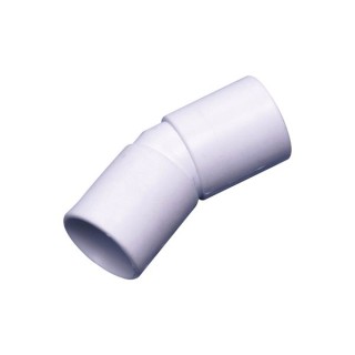 Wavin Osma Overflow solvent bend 25° 21.5mm white