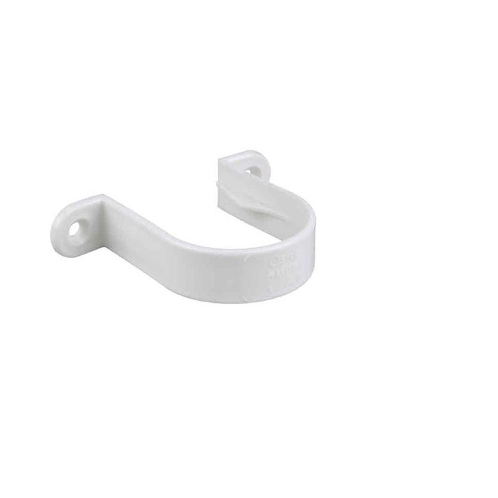 Osma Waste Solvent Weld Waste System Pipe Bracket White 50mm