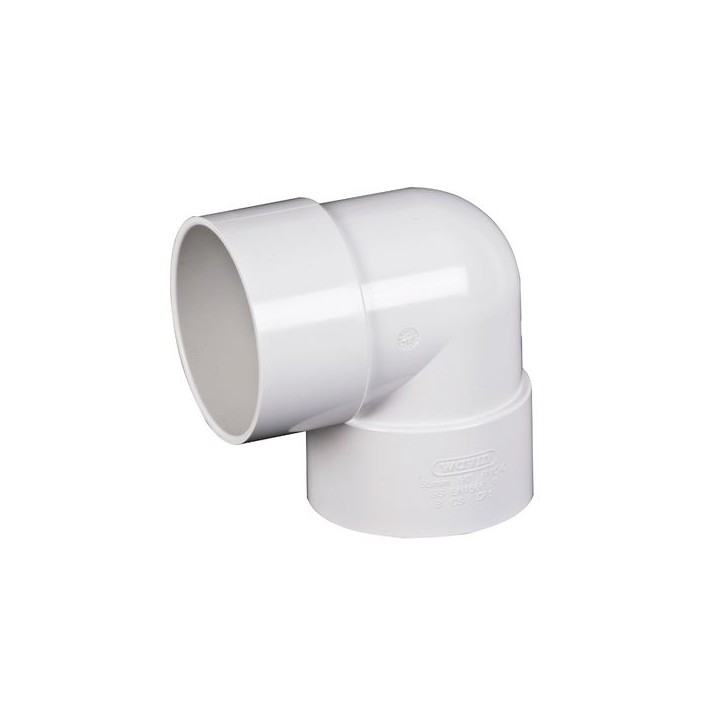 Osma Waste 90¡ solvent weld knuckle bend white 40mm