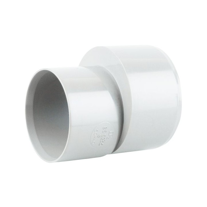 Wavin OsmaWeld socket reducer 40x50mm white