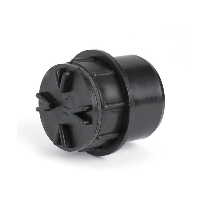 Wavin OsmaWeld access plug 32mm black