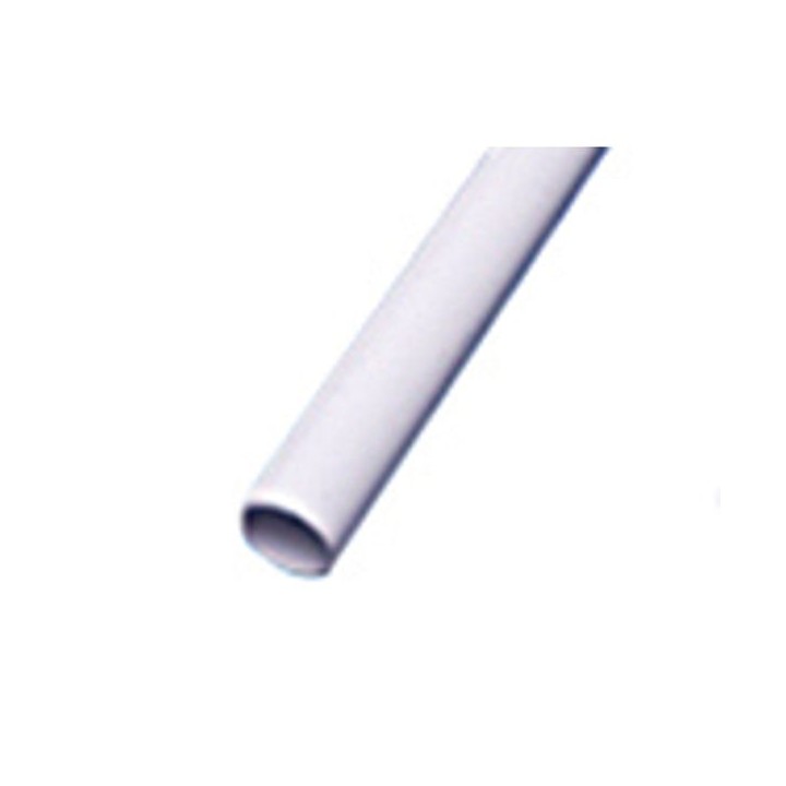 Wavin Osma Overflow solvent plain ended pipe 21.5mm white 3m