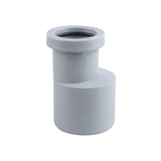 Osma Waste 87.5¡ push-fit bend grey 40mm