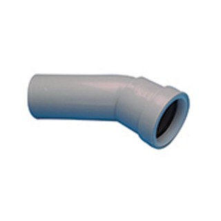 Osma Waste 30¡ push-fit spigot bend grey 40mm