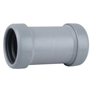 Osma Waste push-fit universal connector grey 40mm