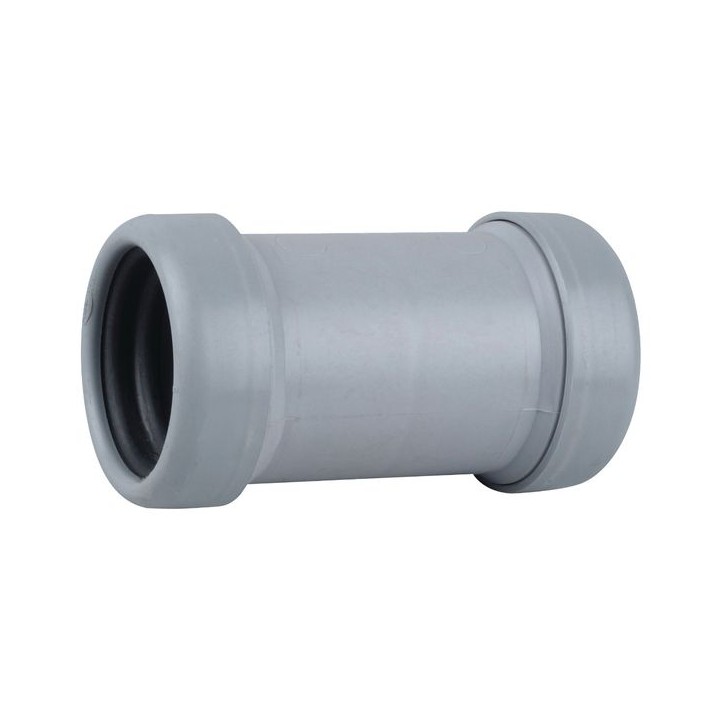 Osma Waste push-fit universal connector grey 40mm