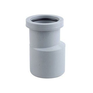 Osma Waste 90¡ push-fit knuckle bend grey 40mm