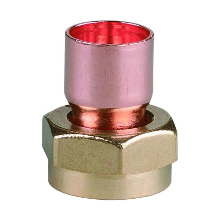 End Feed Straight Tap Connector 15mm x 1/2in