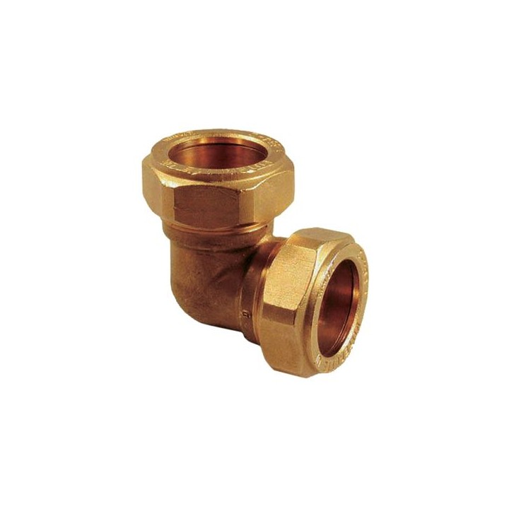 Flowflex Compression 90° Equal Elbow 15mm