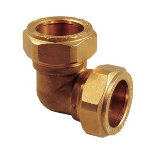 Flowflex Compression 90° Equal Elbow 22mm