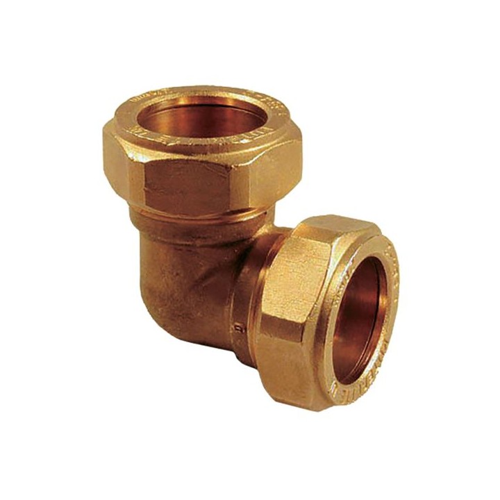 Flowflex Compression 90° Equal Elbow 22mm