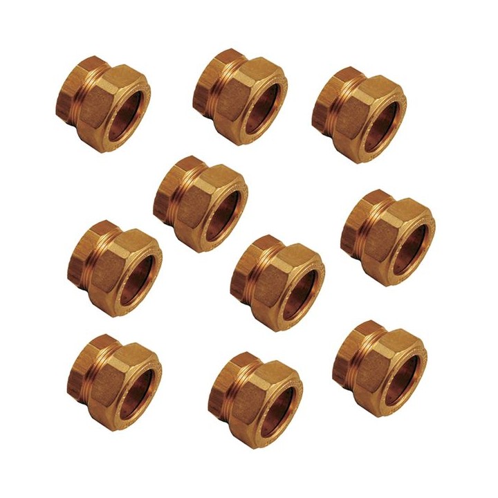 Compression Stop End 22mm - Bag of 10