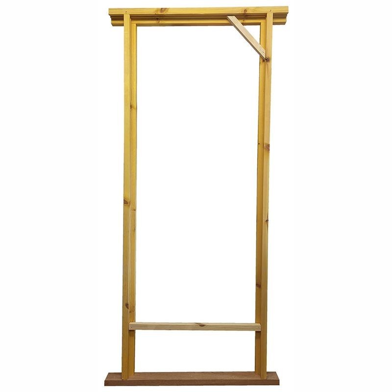 Fire Resisting Door Frame with Hardwood Flush Cill Reversible 1981 x 762mm