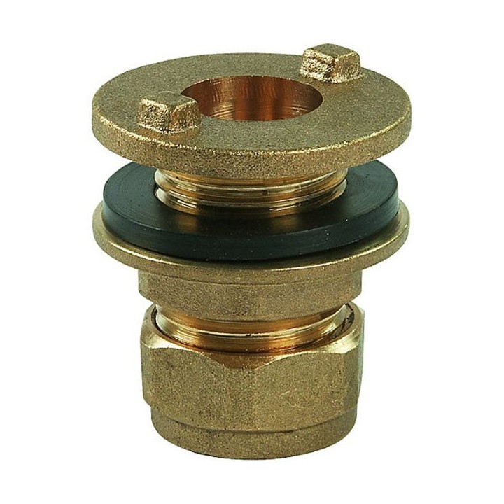 Tank Connector Compression 22mm