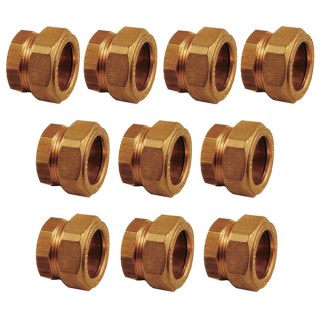 Compression Stop End 15mm - Bag of 10