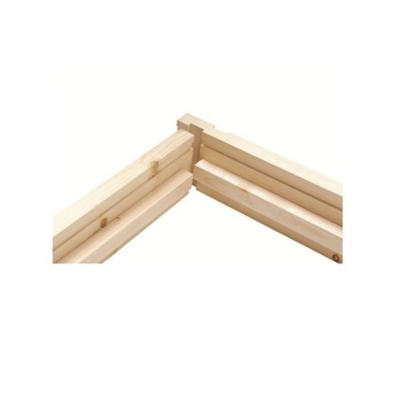 Rebated Redwood Fire Door Casing Bwf Certified Heads Untrenched 63mm x 115mm