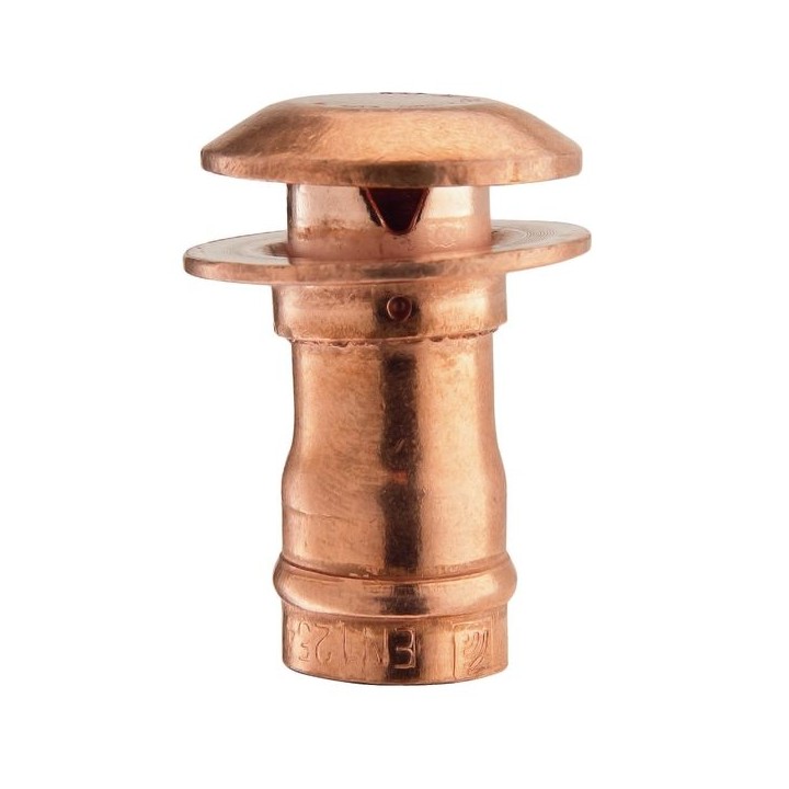 Flowflex Copper Solder Ring Pipe Cowl 15mm B270.26