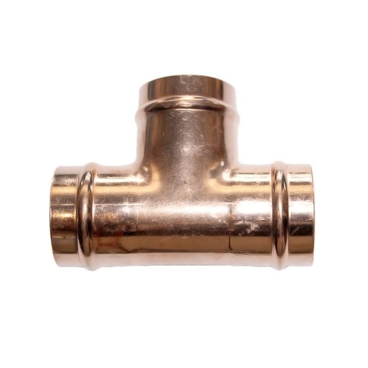 Solder Ring Fitting 22 mm Equal Tee