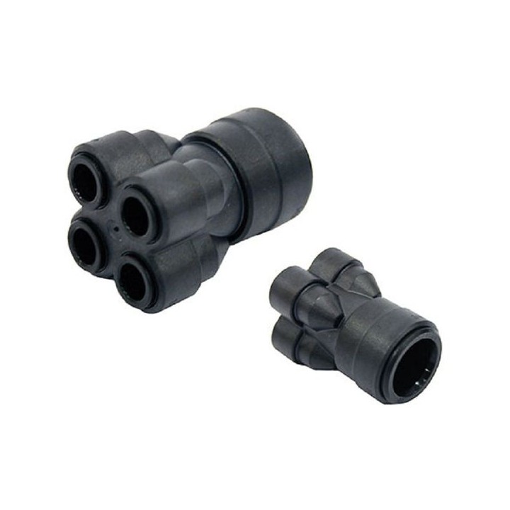 JG Speedfit 4 way manifold 22 x 10mm Pack 5
