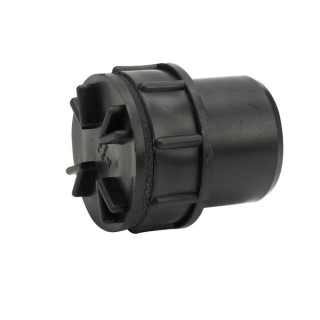 Wavin Osma Waste push-fit access plug 40mm black