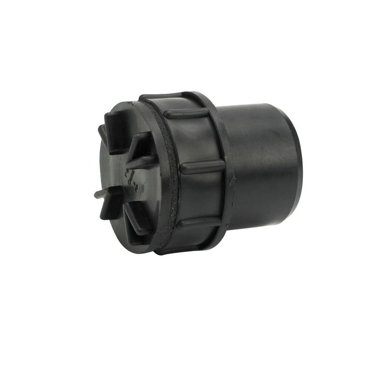 Wavin Osma Waste push-fit access plug 40mm black