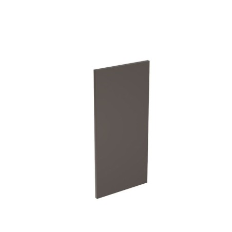 Wall End Panel for J-Pull Super Gloss Graphite 800mm x 350mm - FKKJ0444