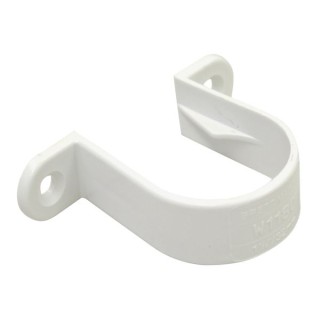 Osma 32mm Pushfit Waste White Pipe Bracket