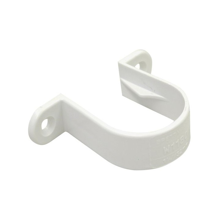Osma 32mm Pushfit Waste White Pipe Bracket