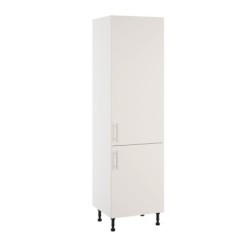 Essence Cashmere Grey 600mm 70-30 Fridge Freezer Tower Type G