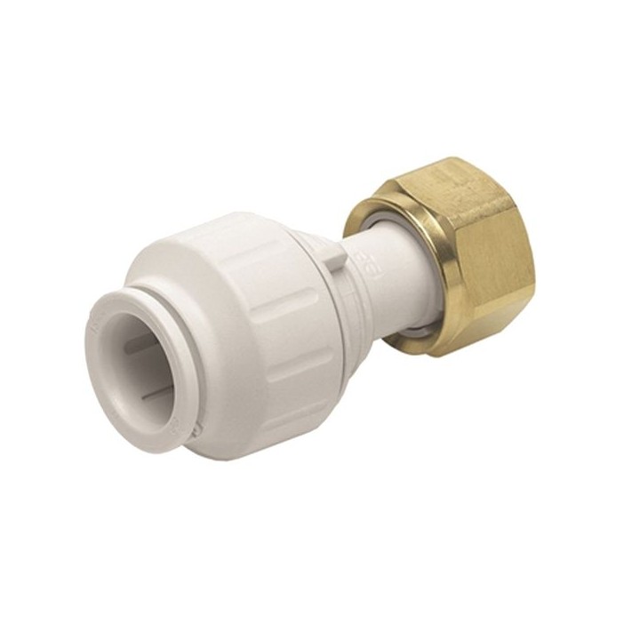 JG Speedfit straight tap connector 15mm x 3/4inch Pack 5