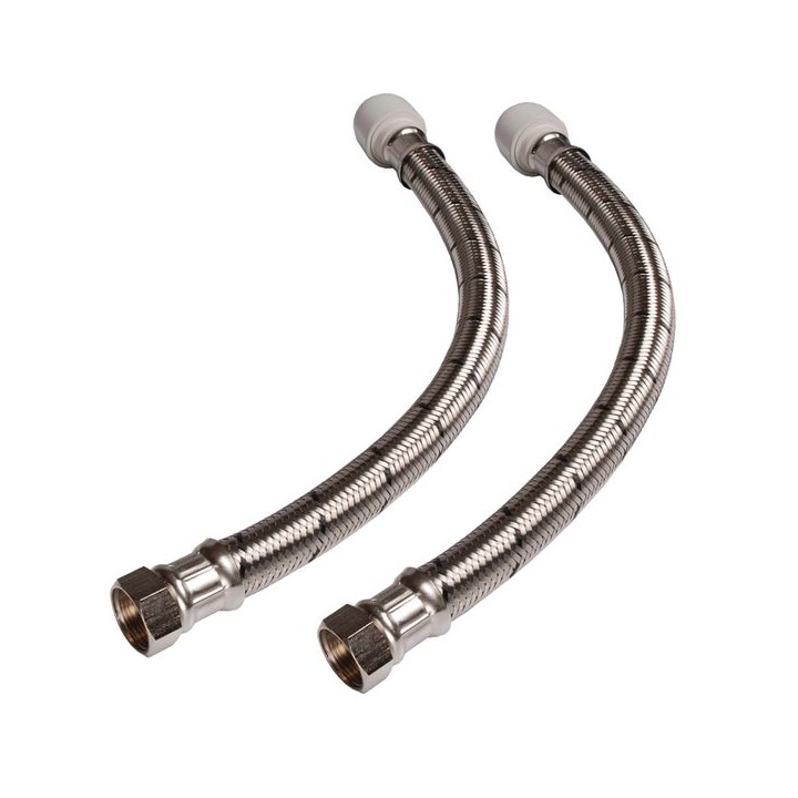 Hep2O Flexible Tap Connector 22mm x 3/4in x 500mm HD225B/22W