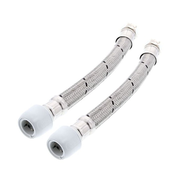 Hep2o Flexible Tap Connector 15mmx3/4x300mm Length HD125B/15W