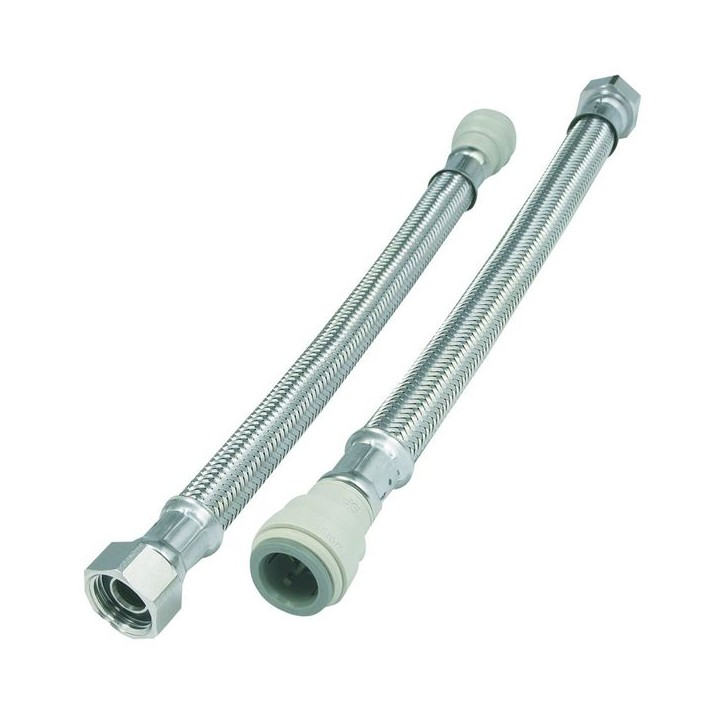 JG Speedfit flexible hose 15mm x 1/2inch 300mm - Bag of 5