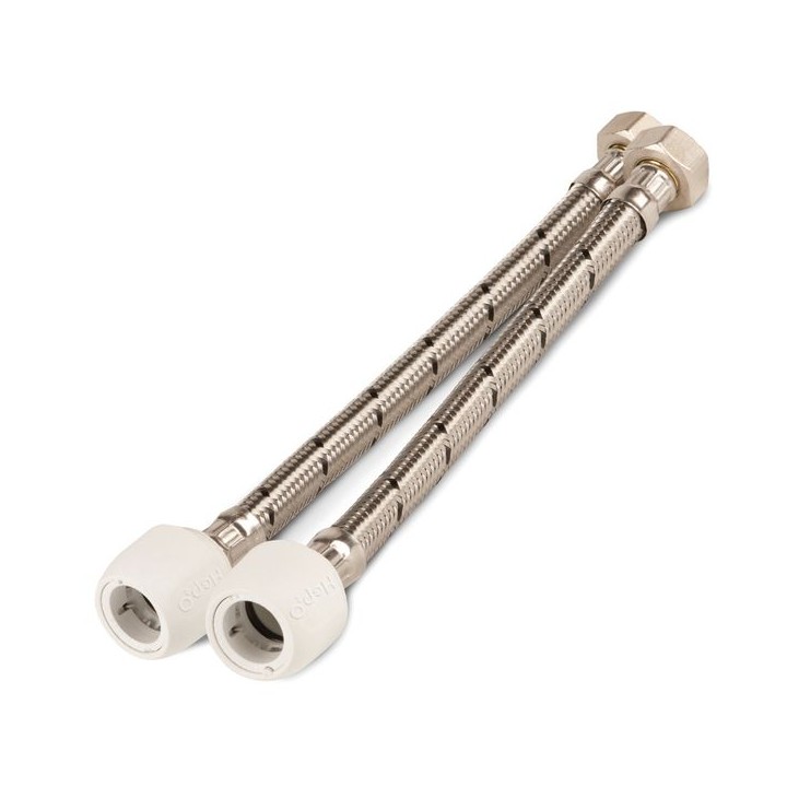 Hep2O Flexible Tap Connector 15mm x 3/4in x 500mm HD225B/15W