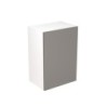 Flatpack Wall Unit Super Gloss Dust Grey Slab 500mm - FKKF0313