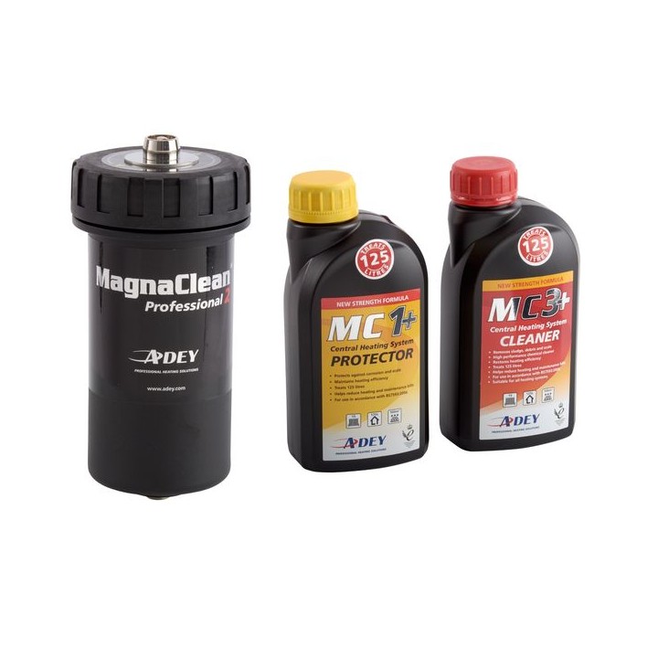 ADEY MagnaClean Professional Filter & Chemical 2pk