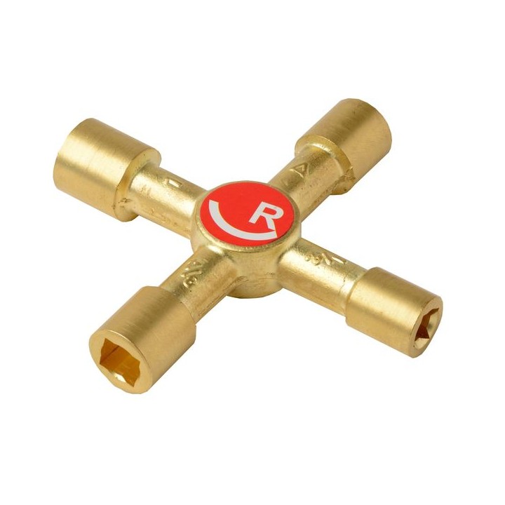 Rothenberger Multi-purpose 4 Way Key 8.0002