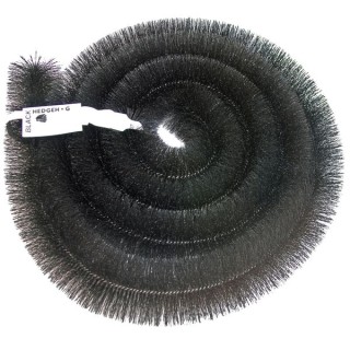 Hedgehog Gutter Brush Drain Cleaning Protection Black 4000mm x 100mm