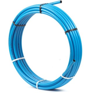 Polypipe Blue MDPE Pipe 25mm x 50m