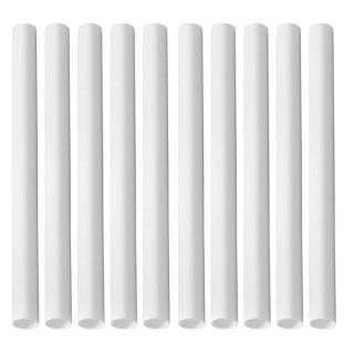 4Trade Radiator Pipe Cover Set White (Pack of 10)