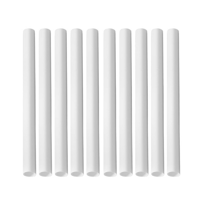 4Trade Radiator Pipe Cover Set White (Pack of 10)