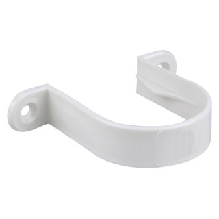 Osma 40mm Pushfit Waste White Pipe Bracket