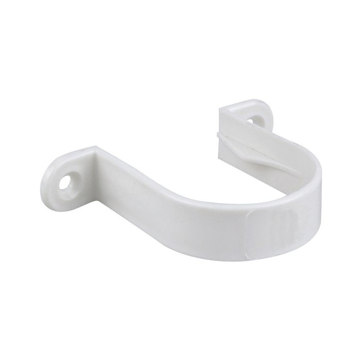 Osma 40mm Pushfit Waste White Pipe Bracket