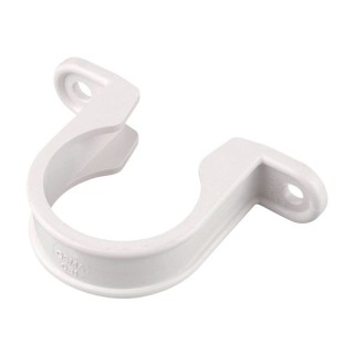 Osmaweld 2Z081W 50mm Pipe Bracket White