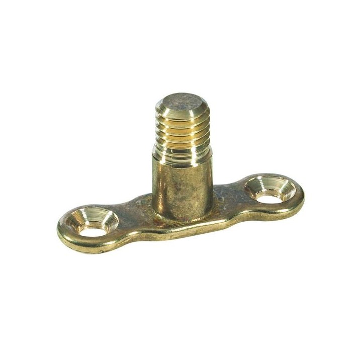 Cast Brass Munson Backplate Male Thread 10mm