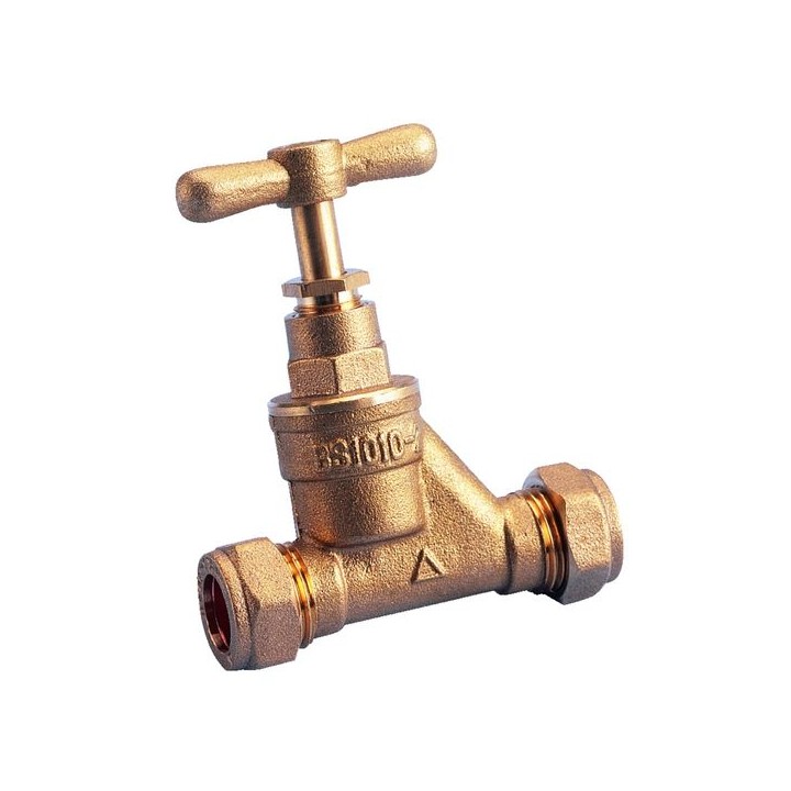 Brass Stop Cock 22mm