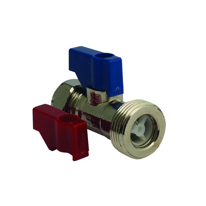 Straight Connector 15mm x 3/4in