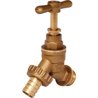 Brass Hose Union Bibtap 1/2in